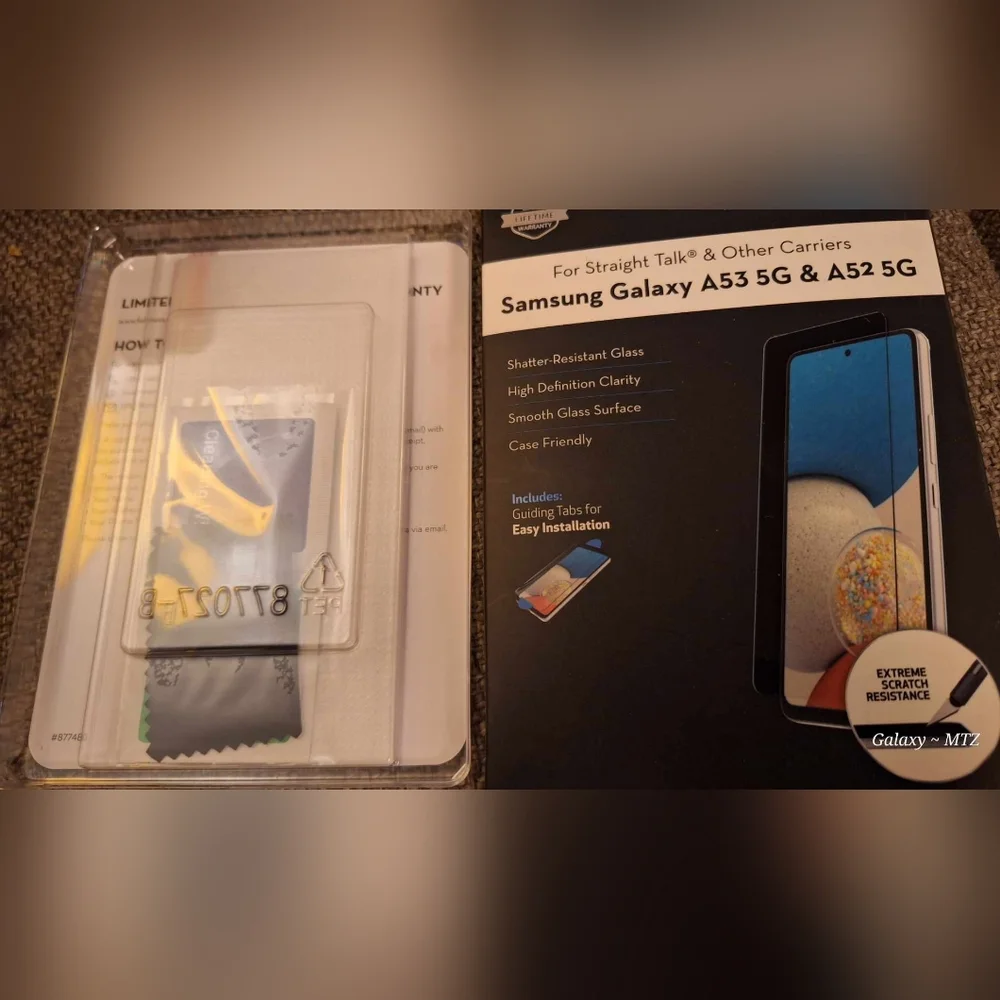 🇺🇲Samsung Galaxy A53 5G & A52 5G Tempered Glass